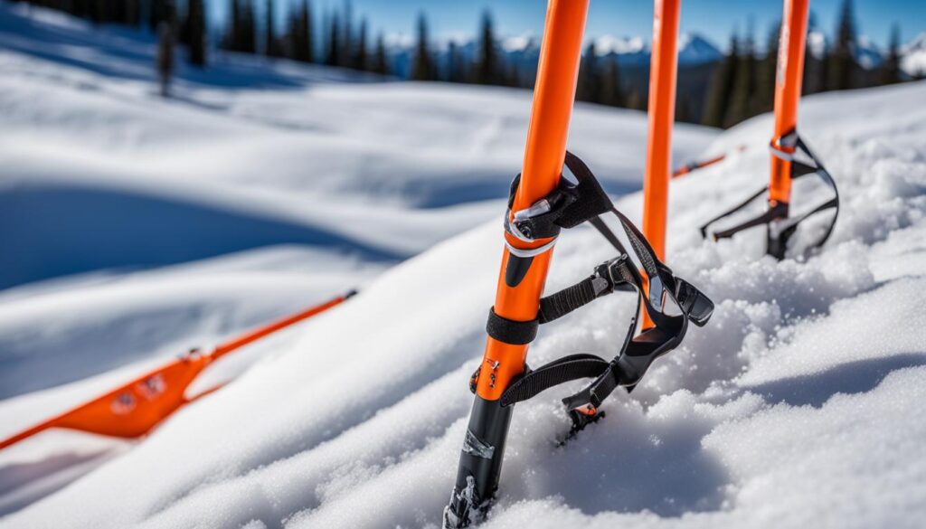 powder ski poles