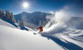 skiing powder tips