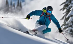 skiing powder tips